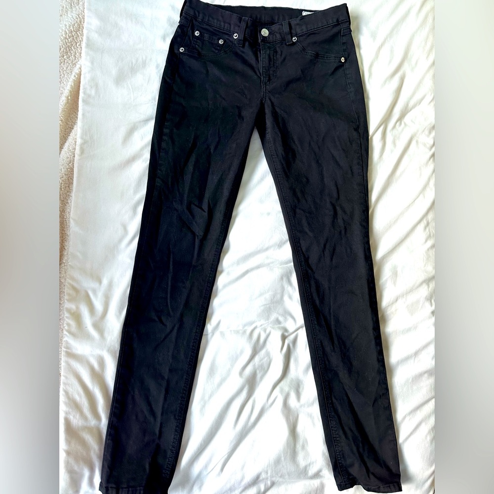 rag & bone Women's Wren High-Rise Slim-Fit Stretch Denim Jeans